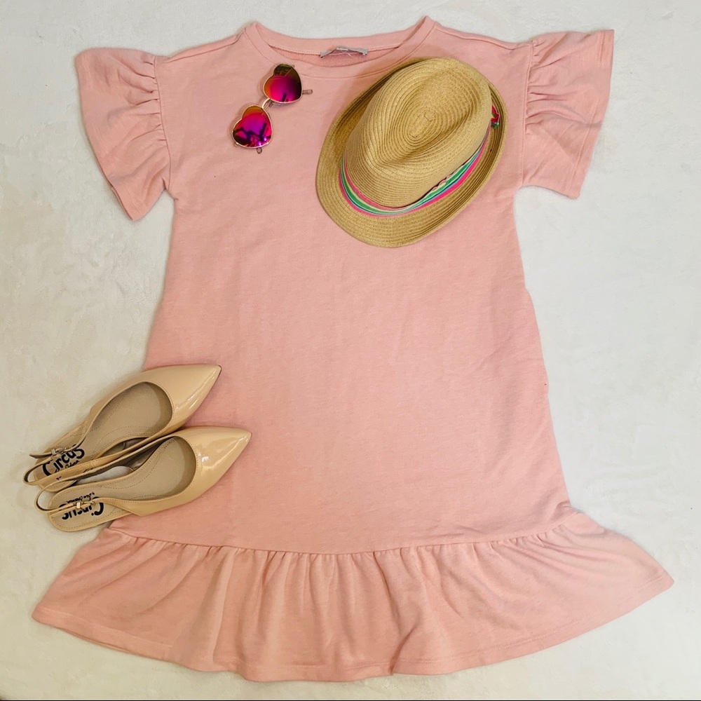 3/$25 NWT Loft peach mini dress size s.